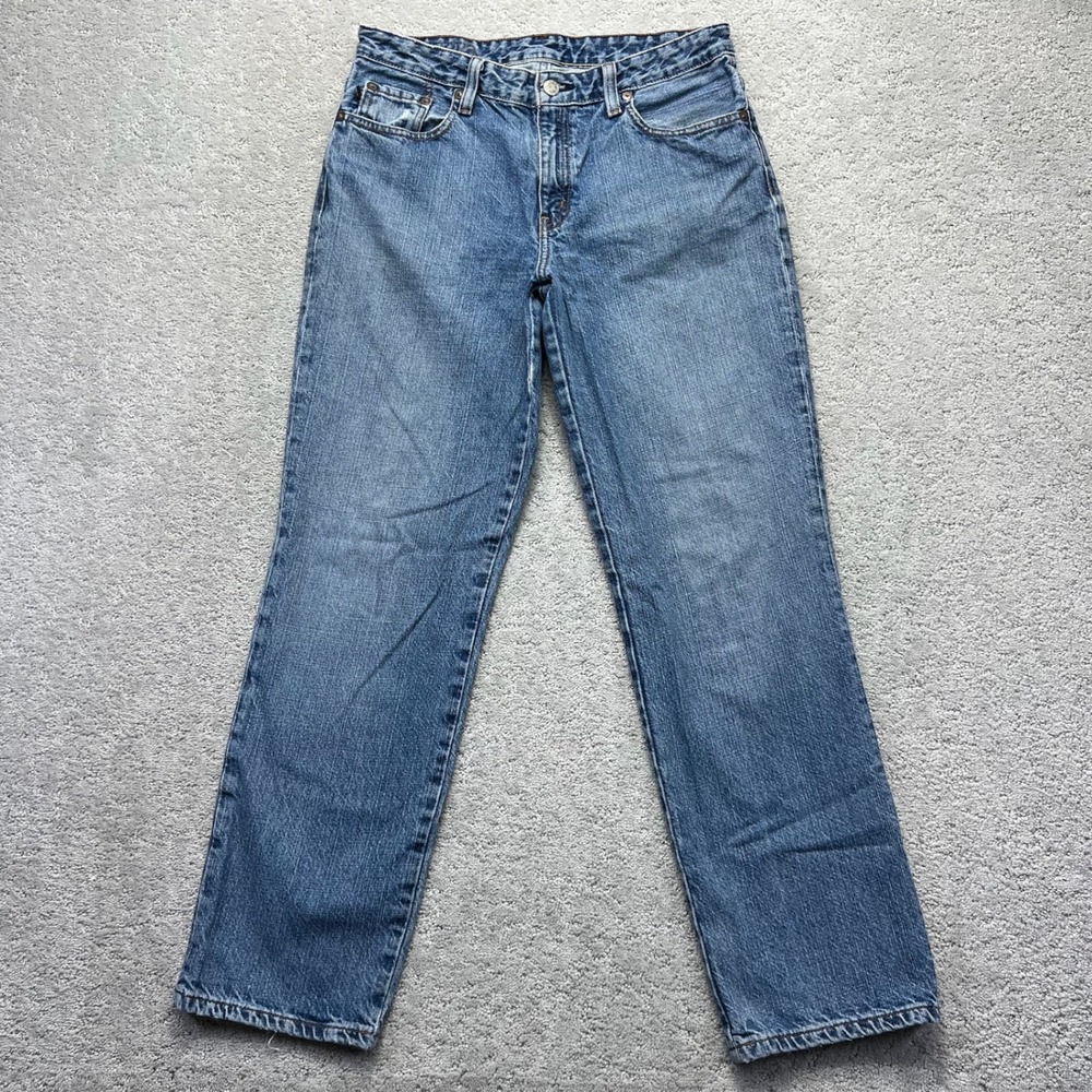 Polo Ralph Lauren Jeans Womens 6x30 Blue Saturday Jean Classic Fit Straight Leg
